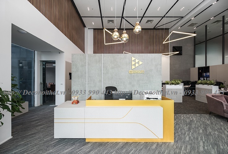 Thiết kế thi công nội thất văn phòng đẹp , ấn tượng và phù hợp với mọi không gian được đặt hàng sản xuất giá tại xưởng