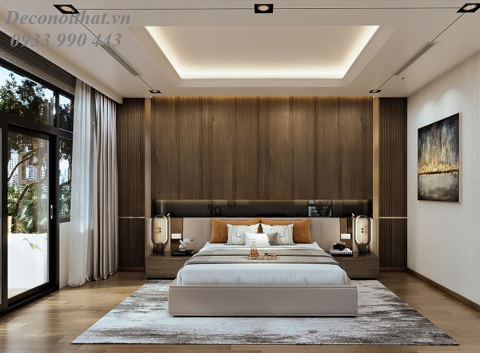 Giường ngủ gỗ công nghiệp giá rẻ 138TP