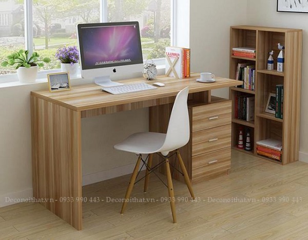 Bàn làm việc tại nhà, văn phòng 092TP thiết kế đơn giản, màu sắc tự nhiên sẽ giúp không gian làm việc của bạn tươi trẻ và tràn đầy sức sống hơn.
