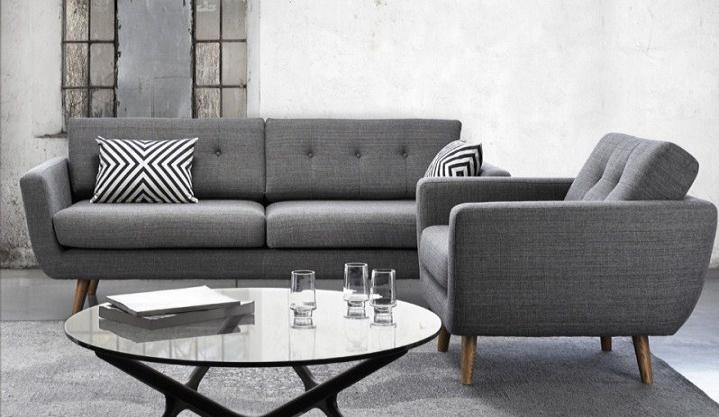 Sofa 2 chỗ được thiết kế cho không gian phòng khách có diện tích nhỏ vừa sang trọng