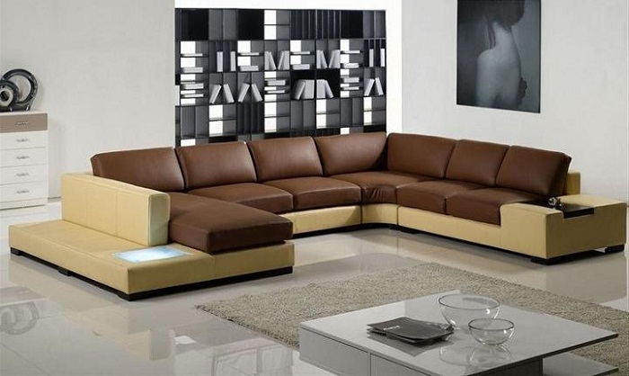 Bí quyết lựa chọn ghế sofa góc chữ U phù hợp cho phòng khách rộng