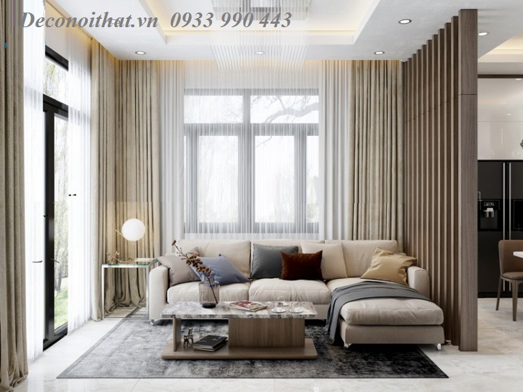 Ghế sofa phòng khách bọc vải - Sự lựa chọn hoàn hảo trong thiết kế nội thất hiện đại