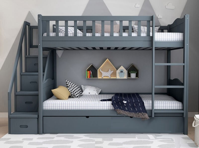 cách chọn vật liệu làm giường tầng trẻ em bền đẹp tại HCM