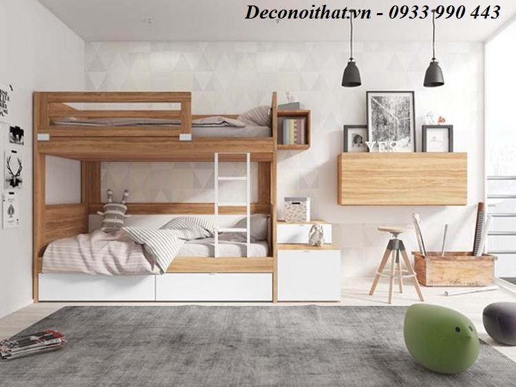 100 Mẫu giường tầng đẹp từ đơn giản đến đa năng tại Deconoithat