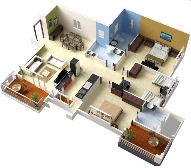 nội thất chung cư hiện đại
