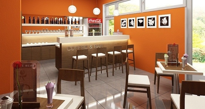 Thiết kế quầy bar Cafe đẹp đẳng cấp tại Tp.HCM