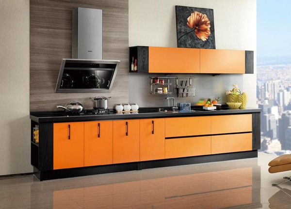 Tủ bếp I 043 hiện đại theo phong cách Ý